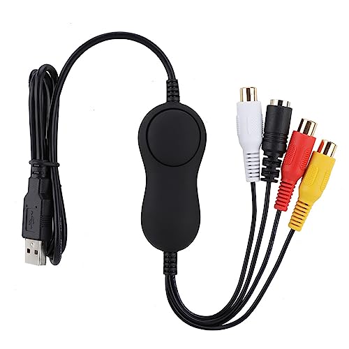 Regictor HD de Tarjeta de Video USB2.0 para /, Conferencias Video/Analógicos Portátiles Redes Portátiles, con Software Procesamiento Fácil Usar