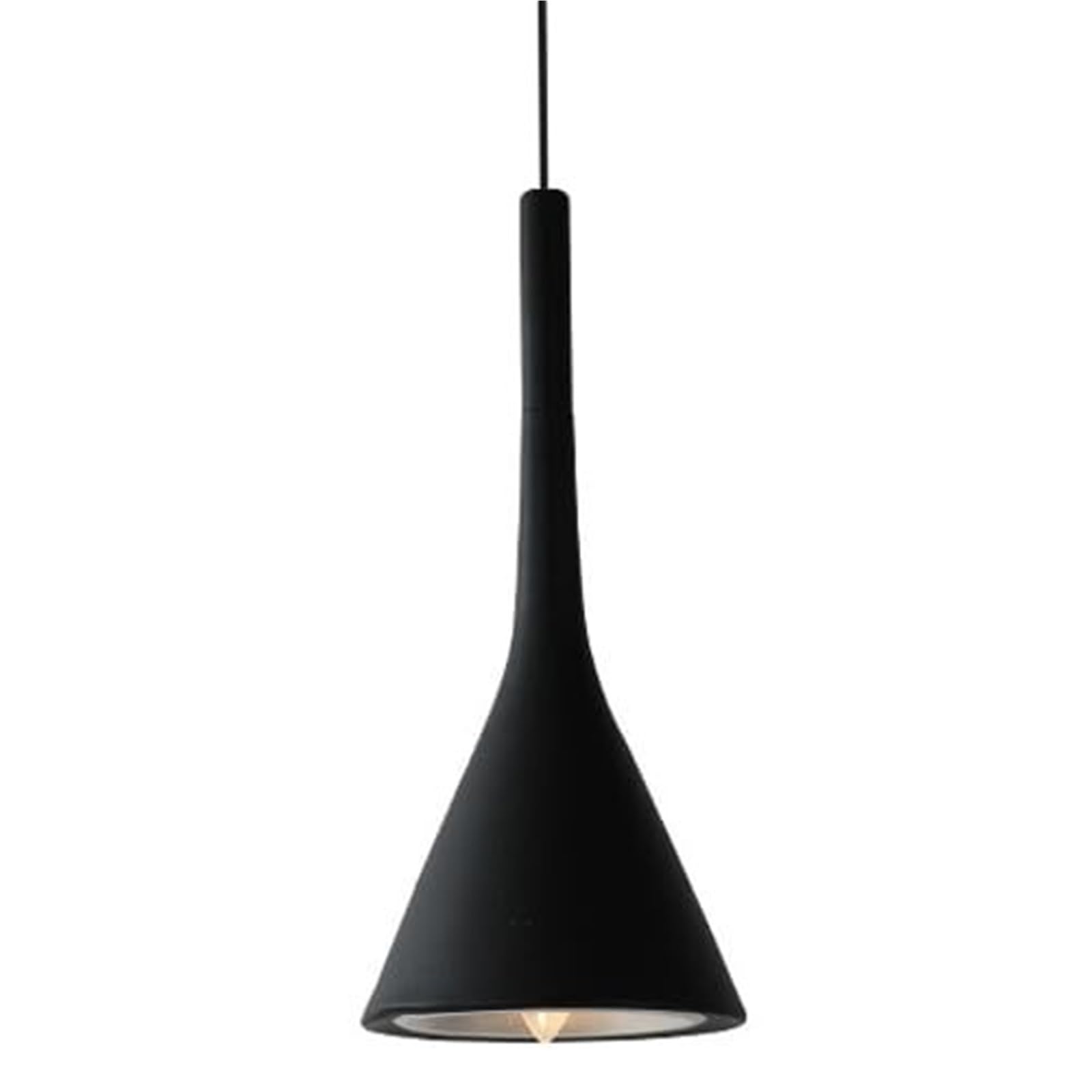 Suspension design de trompette pour éclairer et décorer un comptoir de réception - 8