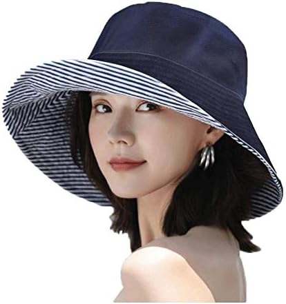 Amazon Hiei Uvカット 帽子 ハット レディース 日よけ帽子 紫外線対策 2way 両面使えるワイヤーを加える 日焼け防止 熱中症予防 折りたたみ つば広 軽量 おしゃれ 可愛い 婦人用 ハット 旅行用 日よけ 日射し ネイビー バイザー 通販