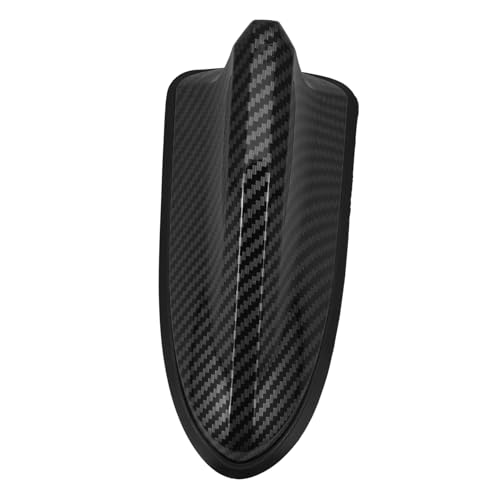 Antena aleta de tiburón en fibra de carbono negra para mejorar el diseño del techo de tu coche