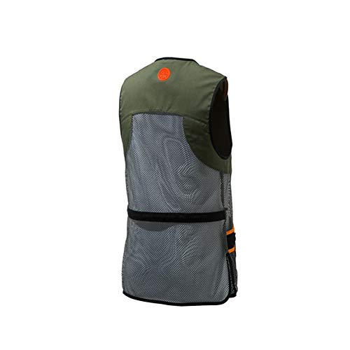 Image of Beretta Unisex Full Mesh Shooting Vest - Breathable Lightweight Competition Vest with Cartridge Pockets & Comfortable Fit
