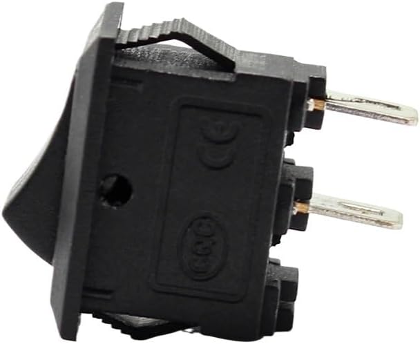 15x10mm mini Rocker Switch 3A 250V 2 pins on -Off mini Power Rocker switches