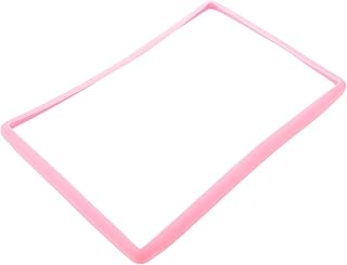 JECOMPRIS Protector de pantalla de navegación cubiertas de borde de pantalla de navegación marco protector de navegación marco protector para protección de navegación gel de sílice rosa