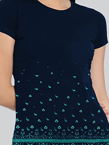 Image of Lyra Women's Cotton Regular Fit T-Shirt