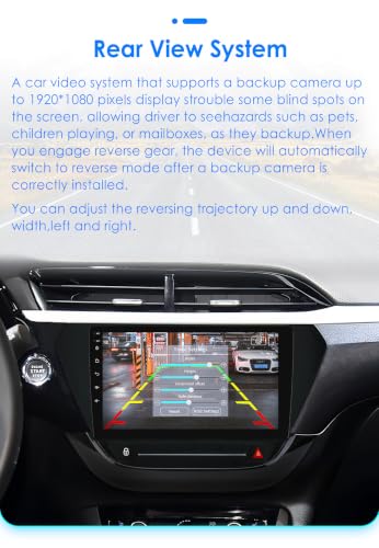 Autoradio Opel Corsa F compatible commandes au volant et navigation GPS