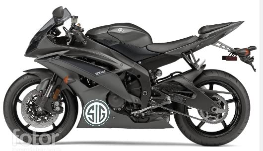 Image of SIG Decal - (5.5 X 5.5 White) - Vinyl Car Bumper Sticker, Gun, Truck, Window, Motorcycle, Helmet, Bumper, Laptop