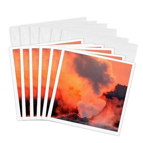 Cartes de vœux Yellowstone pour écrire à vos proches un souvenir de voyage aux USA