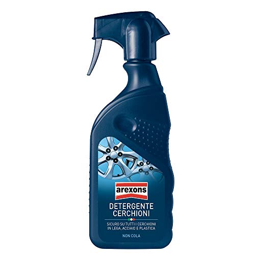 AREXONS Spray limpiador llantas aleación acero limpia llantas coche rápido 2 x 400 ml
