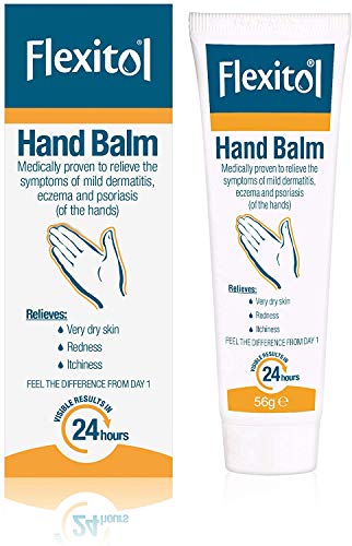 Flexitol Hand Balm for Dry and Itchy Skin Relieves The Symptoms of Mild Dermatitis Eczema and Psoriasis (of The Hands) 75g