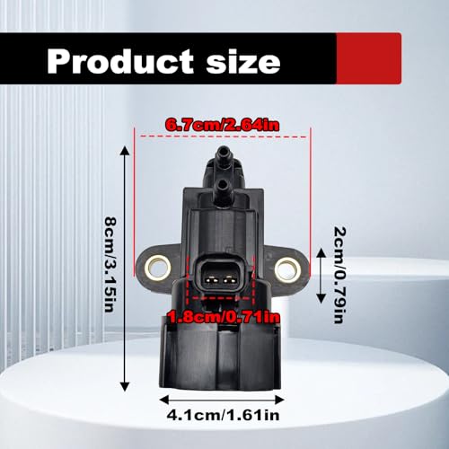Pleoos EGR Vacuum Solenoid Valve VS63 F57Z9J459C F63Z9J459AA Compatible with Contour F150 E150 E250 E350 Escape Expedition Explorer Taurus Blackwood Navigator Cougar