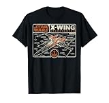Star Wars The Rise Of Skywalker X-Wing Starfighter Schematic T-Shirt