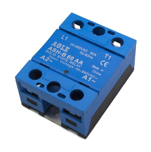 Relais statique monophasé 60A 660V CA commutation électronique AC AC - 2