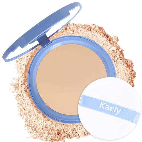 FeiCuiYun Oil Control Matte Perfection Face Powder Compact For Women, Matte Smooth Flawless Setting Powder Makeup, Polvo Compacto De Maquillaje, Waterproof Long Lasting, 0.35Oz, (125 Ivory Buff, 1)