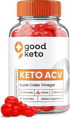 Good Keto ACV Gummies – Official – Keto Good ACV Advanced Formula Shark Plus Tank Apple Cider Vinegar Dietary Supplement B12 Beet Root Juice Men Women (60 Gummies)