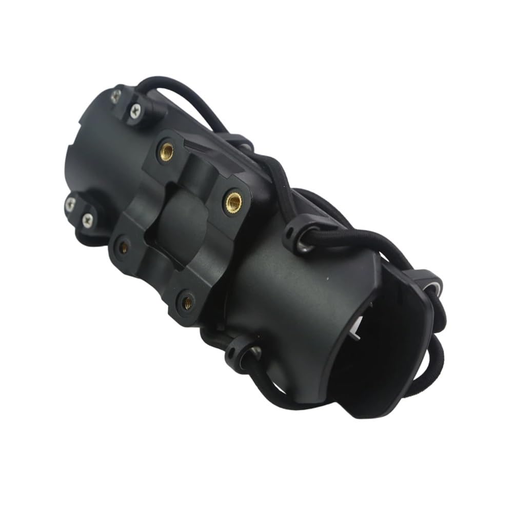 Portabotellas Motocicleta Jaula Universal para Botella De Agua para Motocicleta, Almohadilla Protectora 25 Mm, Portavasos Oculto Ajustable, Rotación 360°, Diseño Expandible