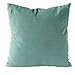 Nielsen Housse de Coussin Uni, 45x45 cm, Beryl Green (Vert), Coton, décoratif, à la Mode, Oreiller d'été, Coussin de canapé, décoration