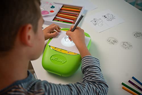 Ravensburger - Xoomy Midi, Cute Animals, Tavolo Da Disegno Portatile Con Proiettore Luminoso, Kit Disegno Bambini Con 30 Motivi Illustrati In 20 Pellicole, Gioco Creativo, Idea Regalo Bambini 6+ Anni - 6