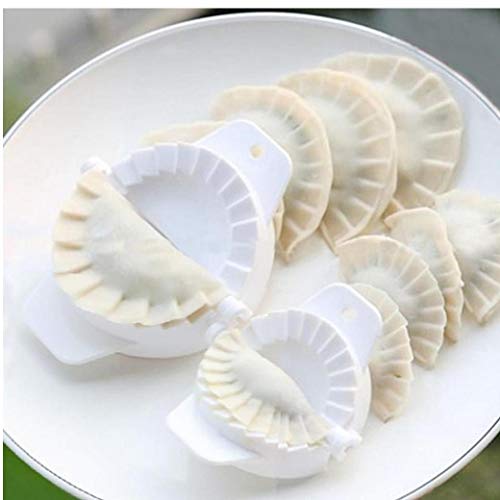 Bola De Masa De La Envoltura De Masa Hervida Herramientas 2pcs / Set De Moldes De Plástico Bola De Masa Bola De Masa Molde del Fabricante De La Pasta De Pasteles Pie Gyoza Fabricante del Molde