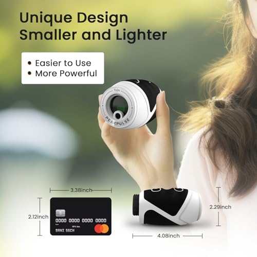 Golf Range Finder 7X Mini Pocket Compact - image 3