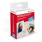 AGFA Fotokartusche und Papiere für 30 Fotos, quadratisch, 7, 6 x 7, 6 cm (3 x 3 Zoll), ASQC30, kompatibel mit AGFA Foto, Realipix Square P, AGFA Foto, Realipix Square S
