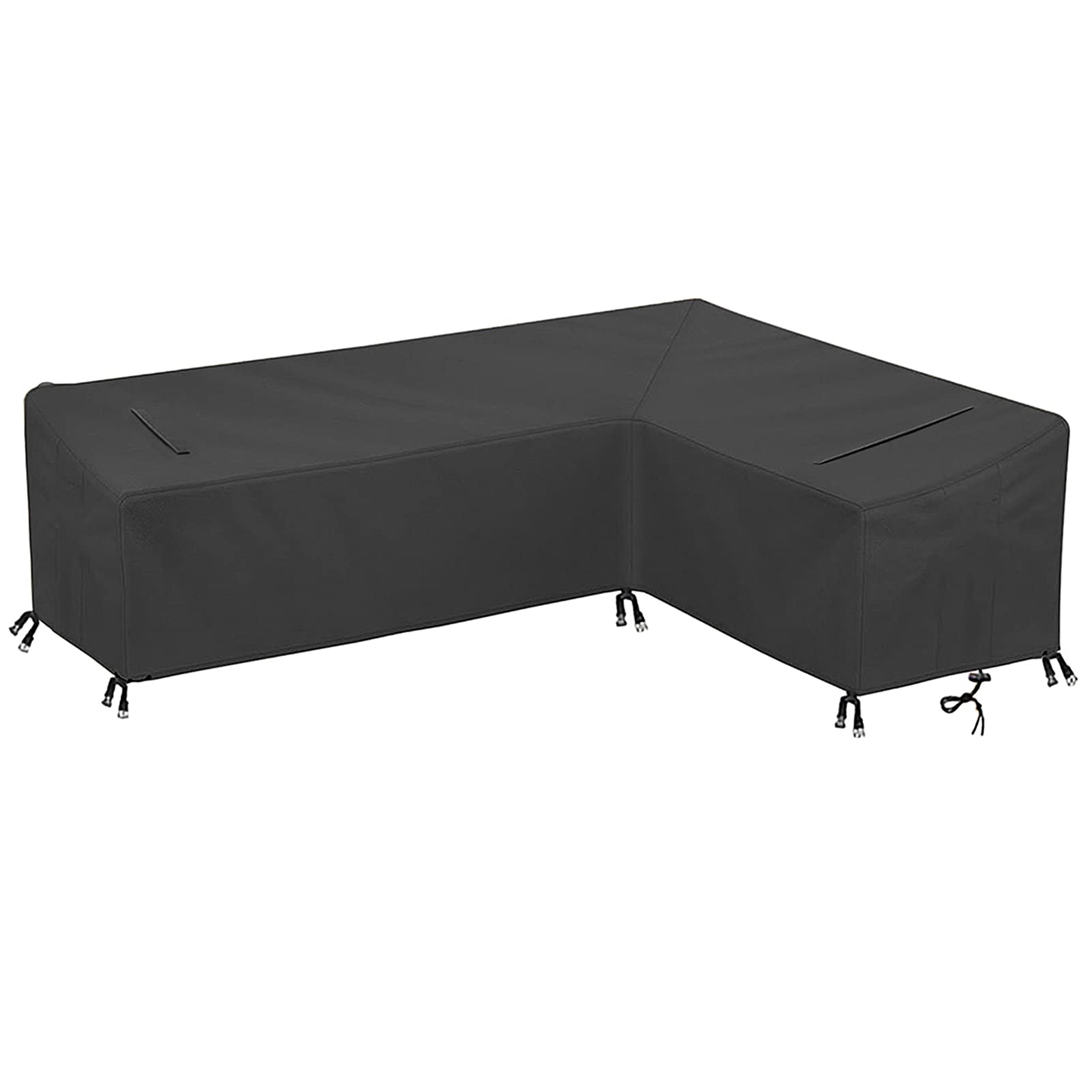 Housses de Meubles Imperméable Jardin en Forme de L 270×210×90cm