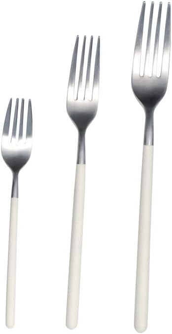 Broggi Fork Set of 3, White