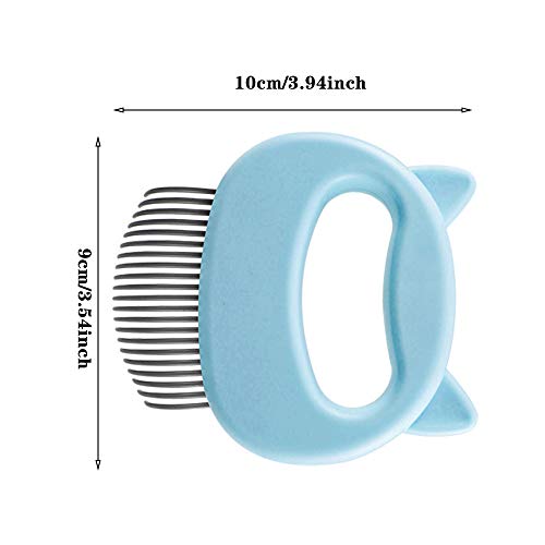 KesaPlan Pet Grooming Shedding Brush for Dog Cat Hair, Deshedding Massage Comb, Dog Brush End Shedding 2pcs