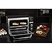 Calphalon Quartz Heat Countertop Toaster Oven, Stainless Steel, Extra-Large Capacity, Black, Dark Gray