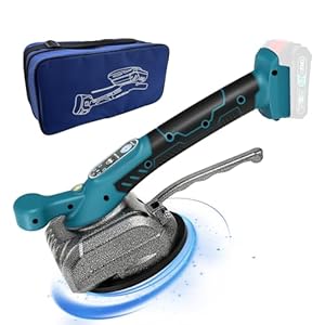 Tegellegger machine voor Makita 18 V, elektrische tegels vibrator met 4,7 x 4,7 inch zuignap, 5 versnellingen instelbaar, 80kg opnamecapaciteit, tegellegger machine, geschikt voor 3.9×3.9 inch tegels