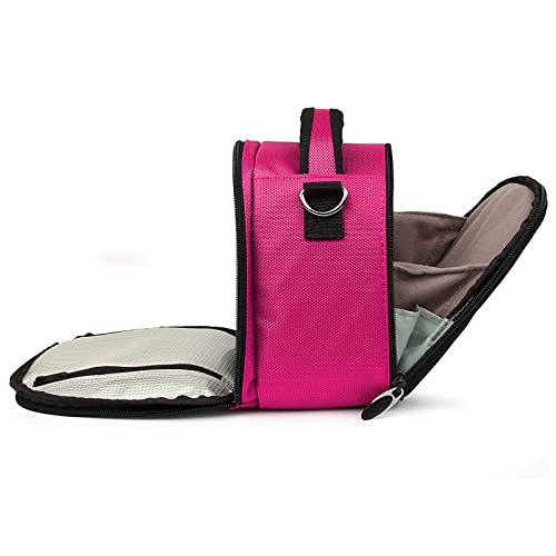 Bolsa compacta para cámara DSLR/mirrorless rosa miniatura 5