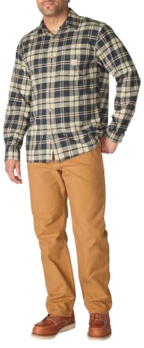 Image of Carhartt Men's Hamilton Relaxed Ls Plaid Shirt