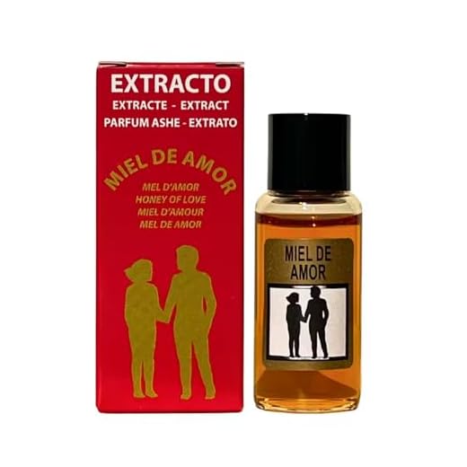 Extracto de Perfume de Miel de Amor para el Amor y Pasión en Pareja o para Buscarla (10ml) | Aumenta el Atractivo, Atrae a la Personada Amada y Potencia Sensualidad | Perfume Ashe Milenario.