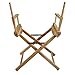 Casual Home 18-Inch Director Chair, Natural Frame