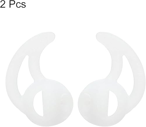 Miniatura 3 de MECCANIXITY Auriculares de silicona para auriculares de radio bidireccional, puntas de repuesto para auriculares de tubo de bobina (2 pares de