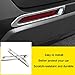 KELEIMAI Car Accessories Fit For Toyota RAV4 2019-2022 2023 2024 Exterior Rear Bumper Reflector Fog Lights Cover Trim (Glossy Chrome Style) ABS 2 PCS