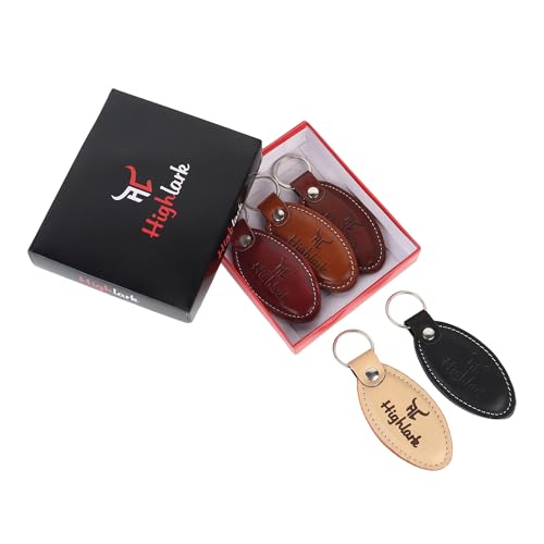 Image of Signature Leather Finish Keychain for Men & Women | Durable Metal Key Holder for Car and Bike Keys | Elegant Everyday Accessory