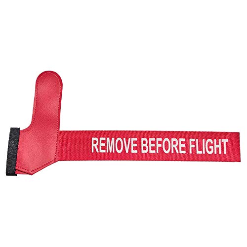 Cubierta de tubo Pitot Cirrus SR22 con streamer rojo miniatura 1