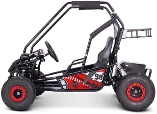 Mud Monster XL 60v 2000w Electric Go Kart Full Suspension (Red)