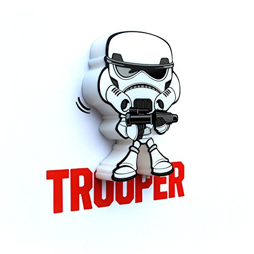 Mini lampe décorative 3D Stormtrooper Star Wars 3DLightFX pour chambre - 4