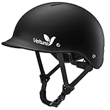 Veltuno Capacete de bicicleta para adultos, capacete de bicicleta ajustável para homens e mulheres, capacete de ciclismo com certificado de segurança para scooter, skate, mountain bike, bicicleta de