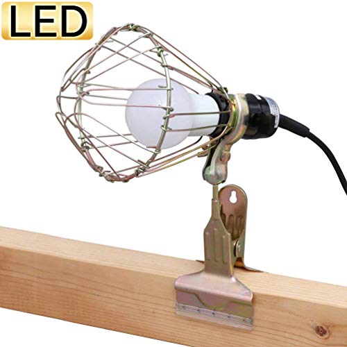 アイリスオーヤマ LED ワークライト広配光 屋内用 クリップ 810lm ILW-85GC3