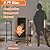 GREENER Firewood Rack Indoor Log Holder Wood Storage For Fireplace, Heavy Duty Metal Firewood Holder with Removable Holders, Up-Loaded to 350lb?Decor Outdoor Log Holder