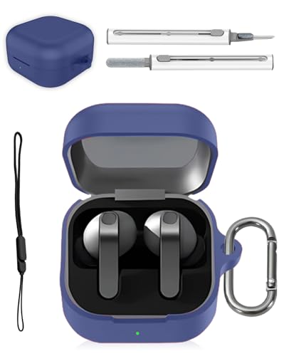 Samsung Galaxy Buds 4 Pro�p�P�[�X - �V���R���ی�J�o�[ �t���{�f�B�ی� ���h�~ �ϏՌ� �N���[�j���O�L�b�g&�X�g���b�v�t��(�u���[)