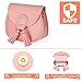 Qiuhome Little Girls Purse Toddler Girl Kid Purses for Little Girls (Pink,Small)