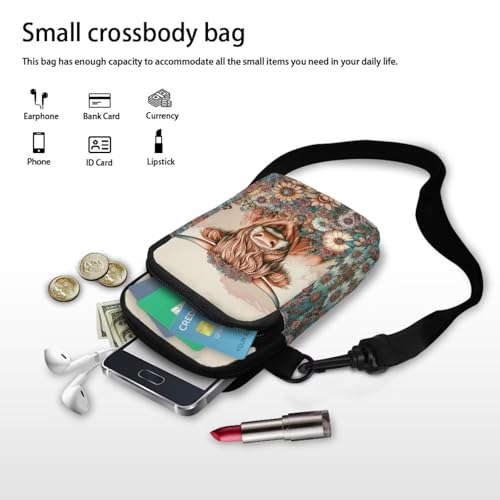 Image of Xpyiqun Small Crossbody Bag Women Phone Purses Sling Shoulder Handbag Cross Body Pouch Wallet Bags
