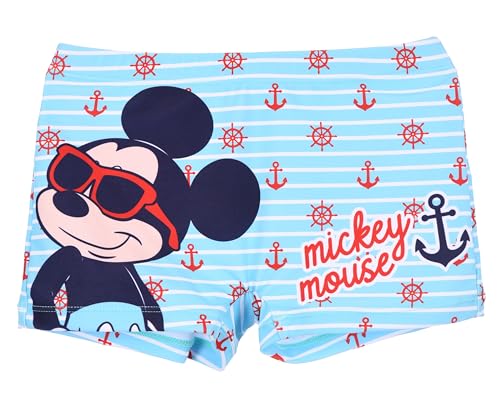 Disney Mickey Mouse, Boxer Maillot De Bain, Garçon (Bleu,4 Ans)