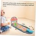 Happyyami 1set Interactive Bowling Toy for Boys and Girls Tabletop Bowling Game and for Family Fun Parent Interaction and Indoor Activities