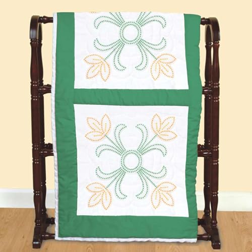 Image of Cross-Stitch Tulips 18 inch Quilt Blocks