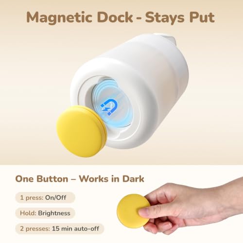 Lámpara de Noche Umimile Baby con Temporizador y Control Remoto miniatura 7