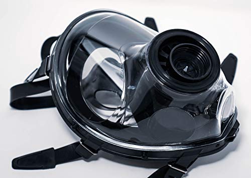 DISKIN Full Face Respirator Military Spec Gas Mask - Gas Mask Filter Sold Separately
